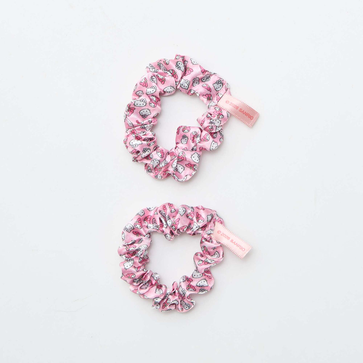 Lot de 4 pinces + 1 chouchou 'Hello Kitty' ROSE