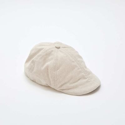 Gavroche en coton et lin BEIGE