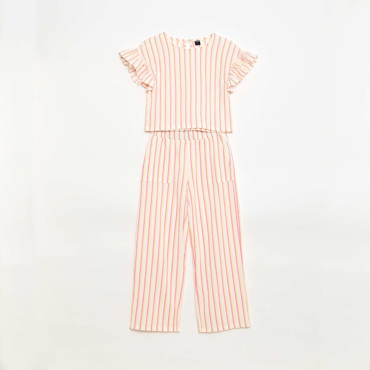 Ensemble 2 pièces T-shirt + pantalon BEIGE