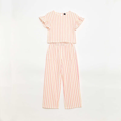 Ensemble 2 pièces T-shirt + pantalon BEIGE
