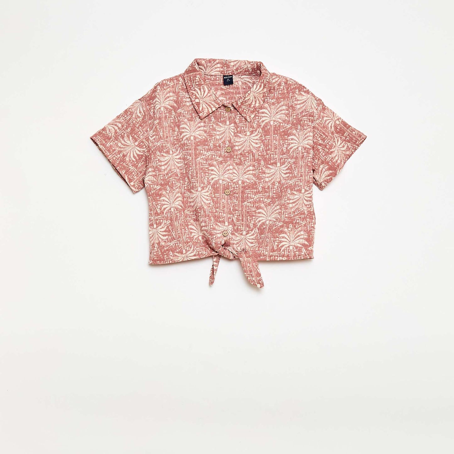 Ensemble 2 pièces chemise + pantalon large ROSE