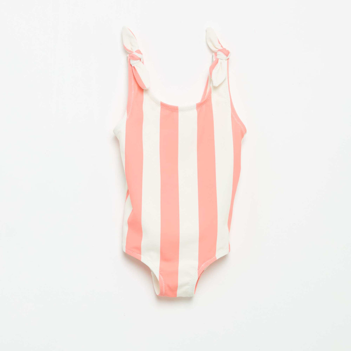 Maillot de bain 1 pièce avec nœuds aux épaules ORANGE