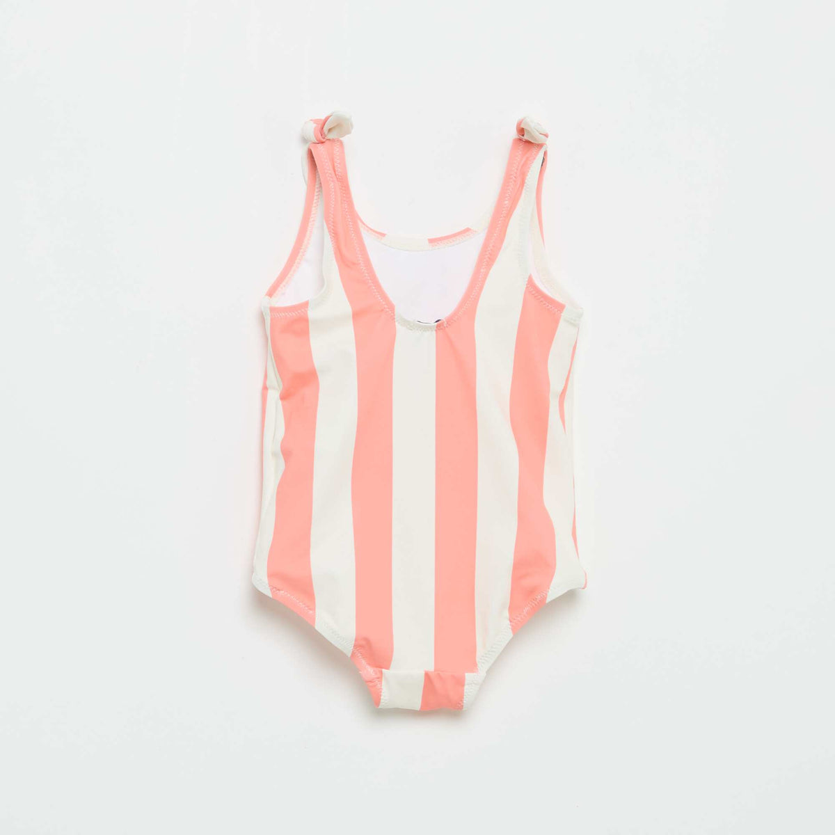 Maillot de bain 1 pièce avec nœuds aux épaules ORANGE