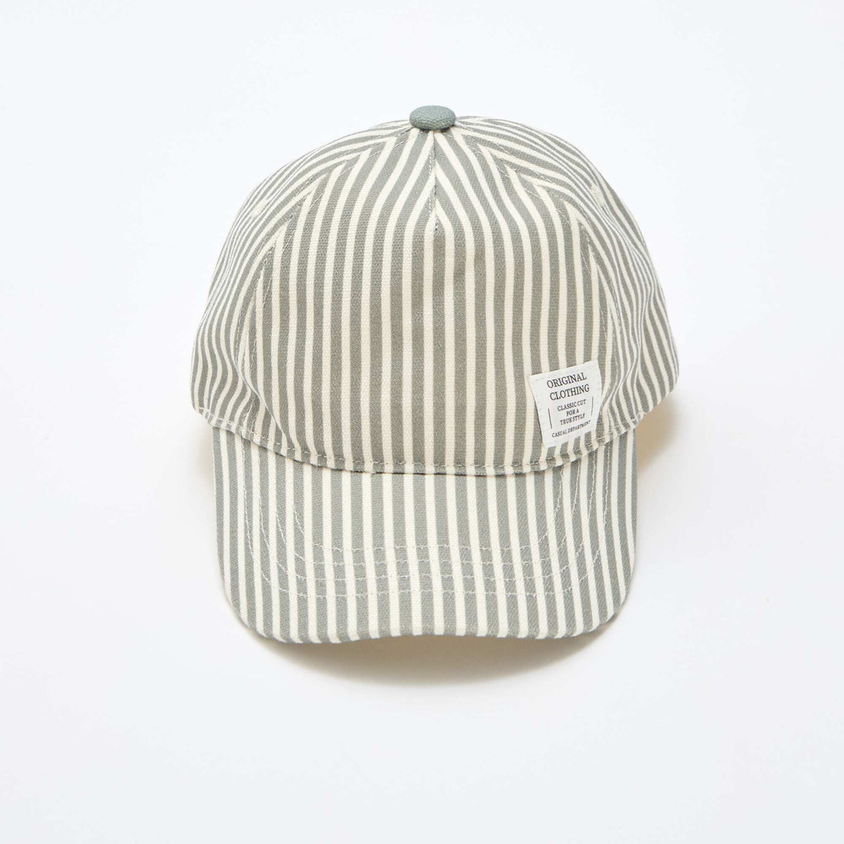 Casquette à rayures VERT