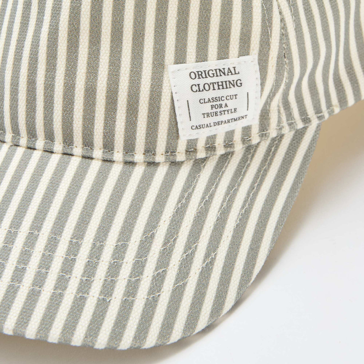 Casquette à rayures VERT