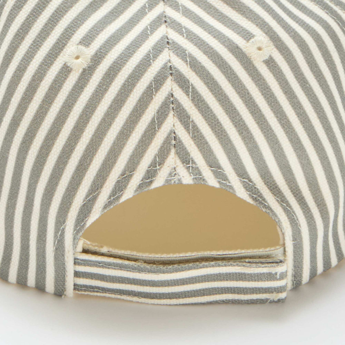 Casquette à rayures VERT