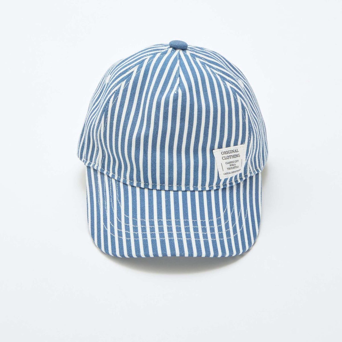 Casquette à rayures BLEU