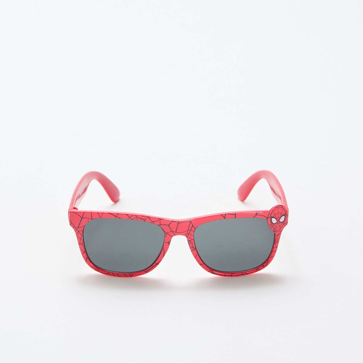 Paire de lunettes de soleil 'Marvel' 'Spiderman' animée + pochette ROUGE