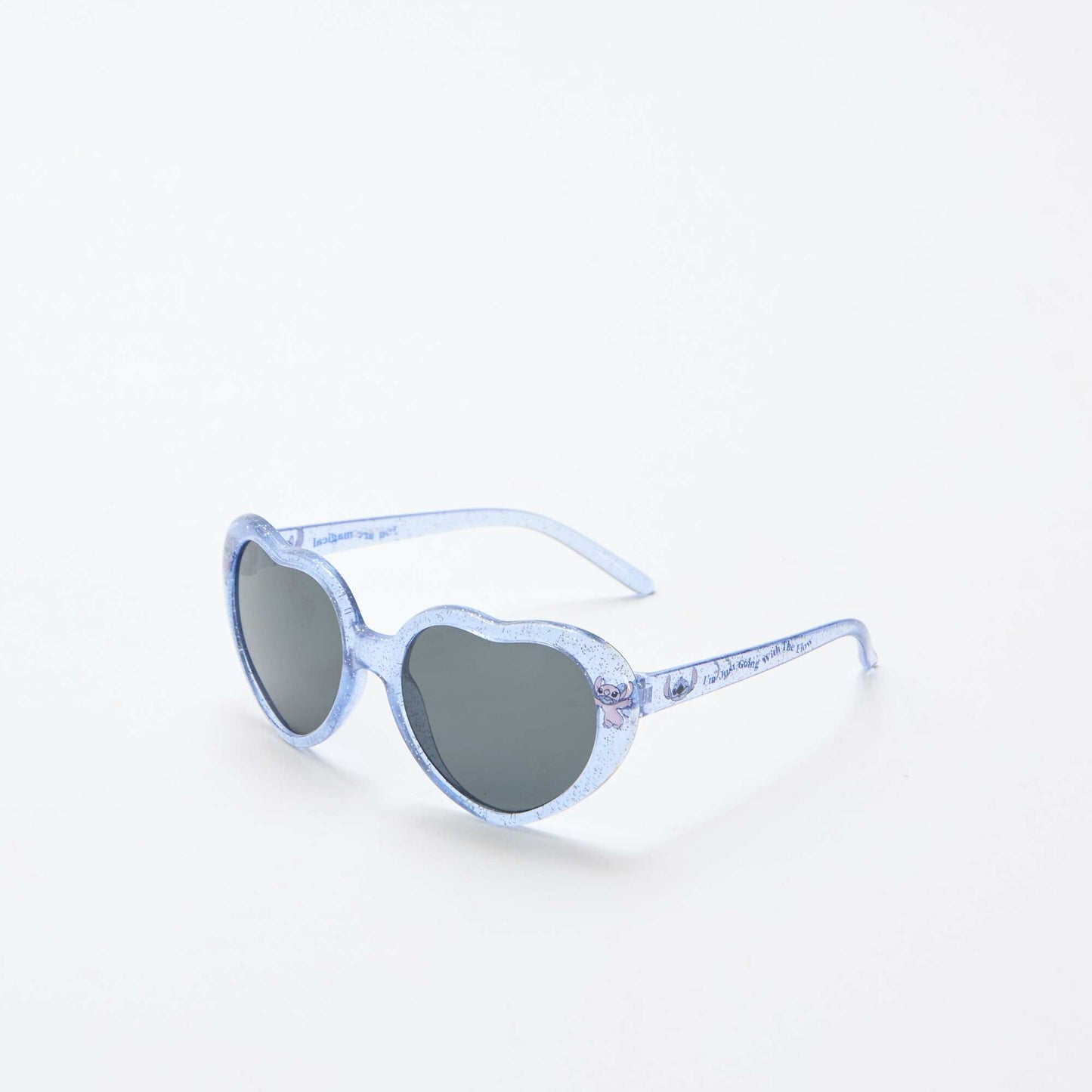 Paire de lunettes 'Stitch' forme de cœur BLEU