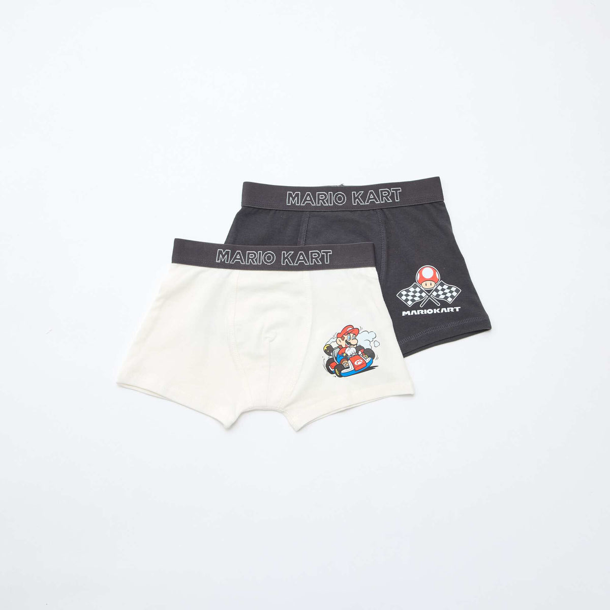 Lot de 2 boxers 'Mario Kart' 'Nintendo' NOIR