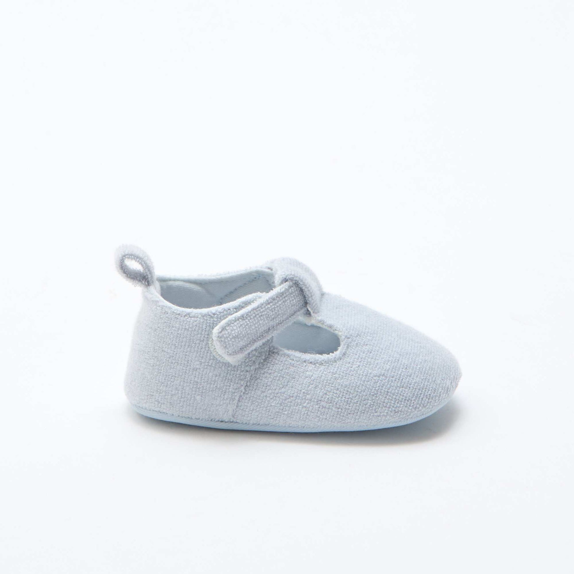 Chaussons ballerines en éponge BLEU