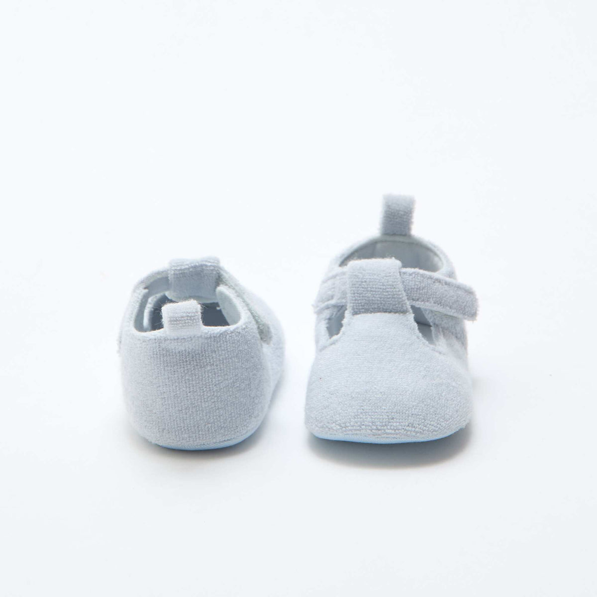 Chaussons ballerines en éponge BLEU