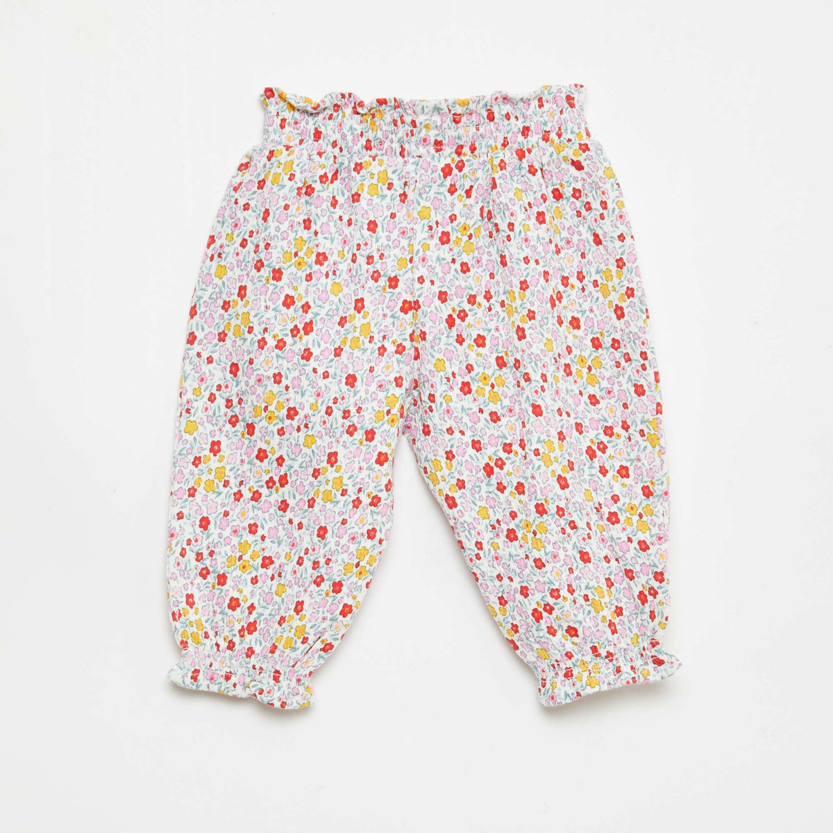 Pantalon Sarouel en jersey de coton ROSE