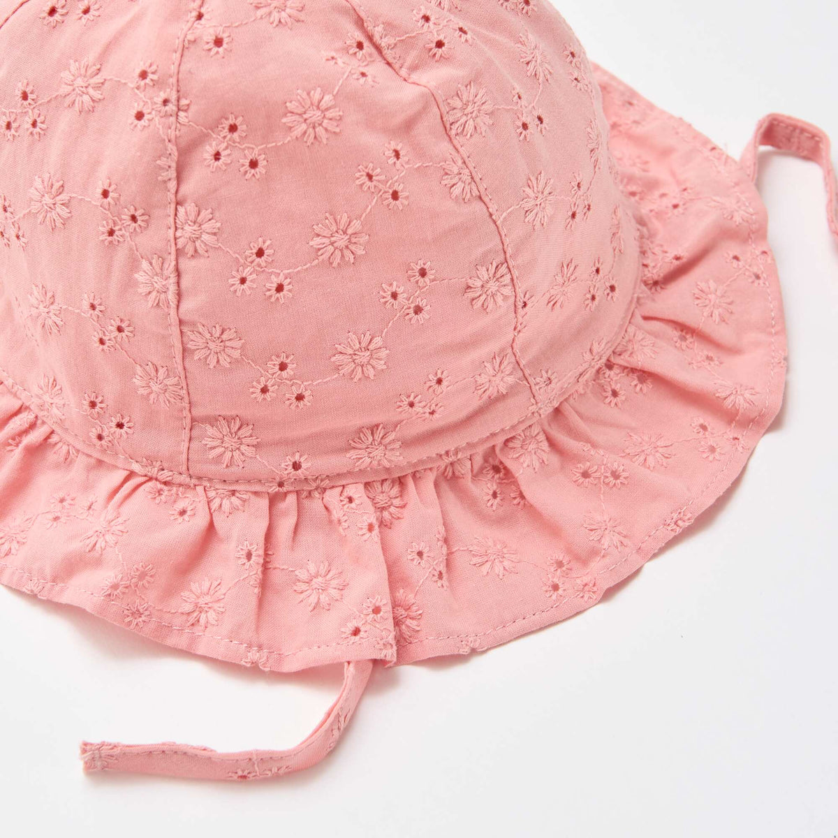 Bob broderie anglaise à nouer ROSE