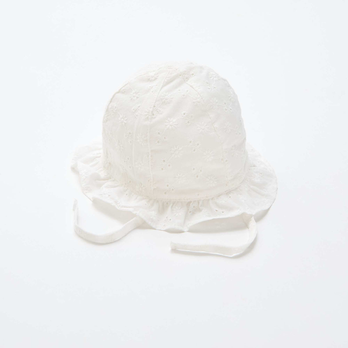 Bob broderie anglaise à nouer BLANC
