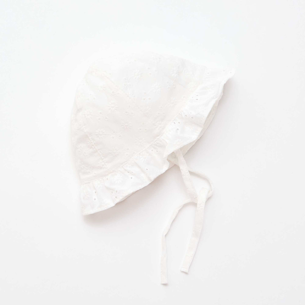 Bob broderie anglaise à nouer BLANC