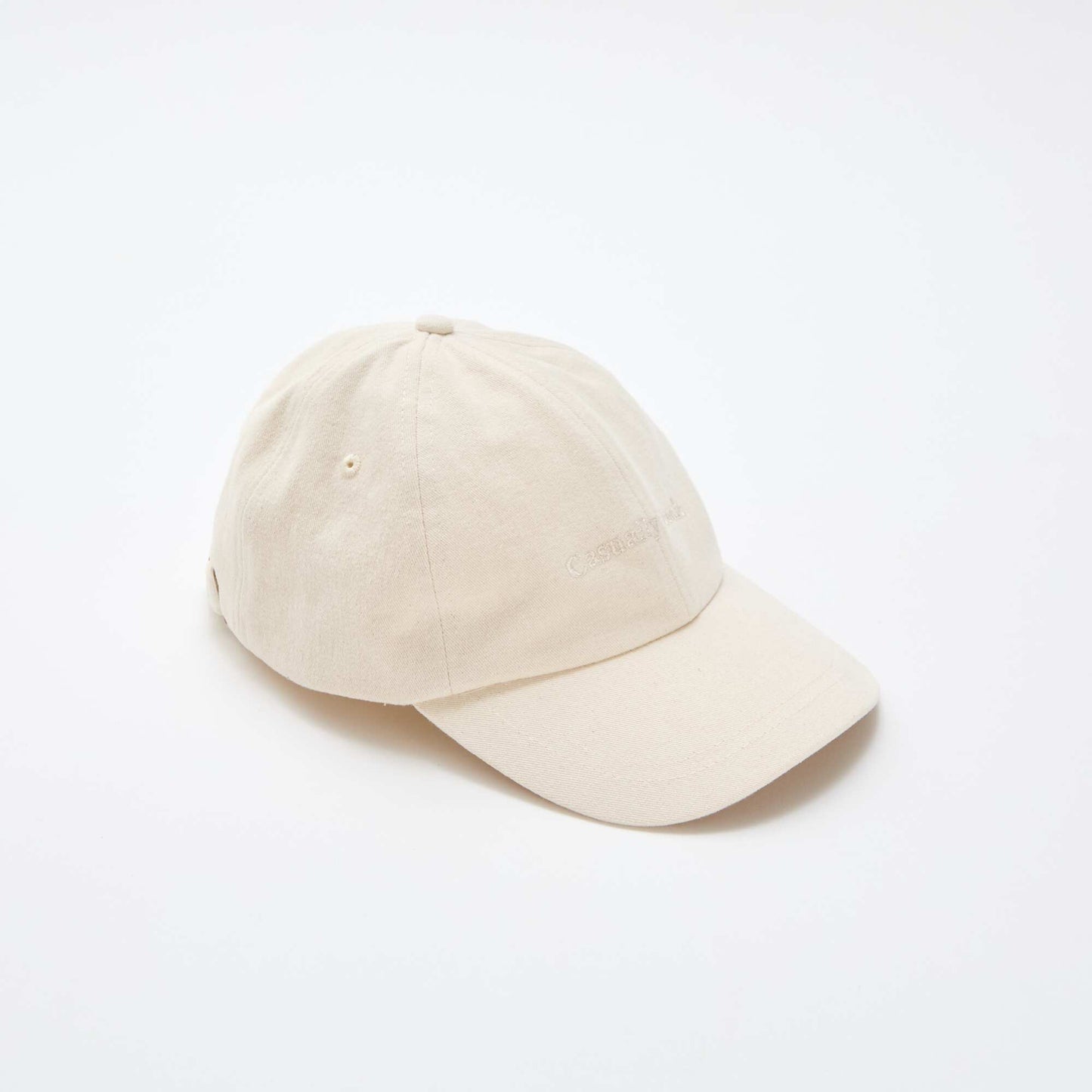 Casquette baseball en coton BEIGE