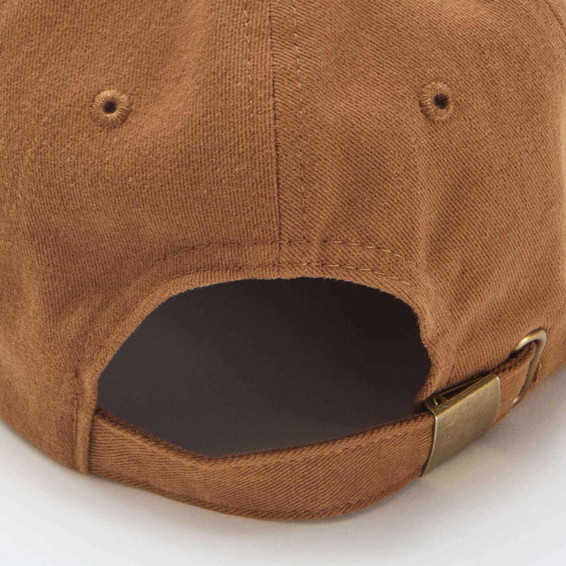 Casquette baseball en coton MARRON