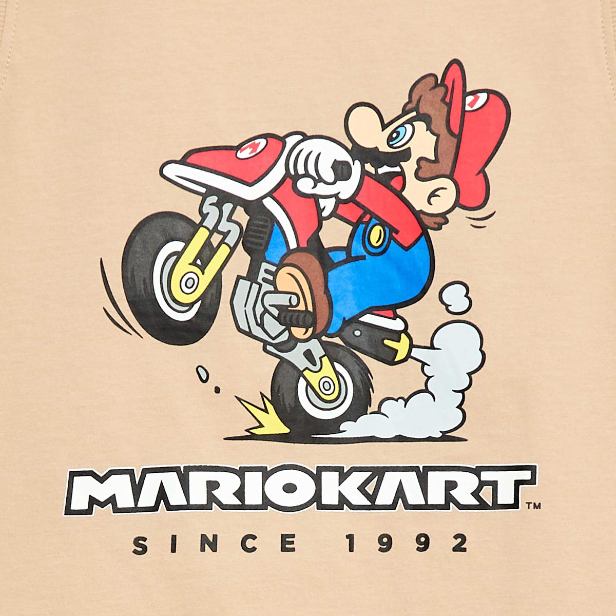 Pyjama short 'Mario Kart' short + t-shirt - 2 pièces BEIGE