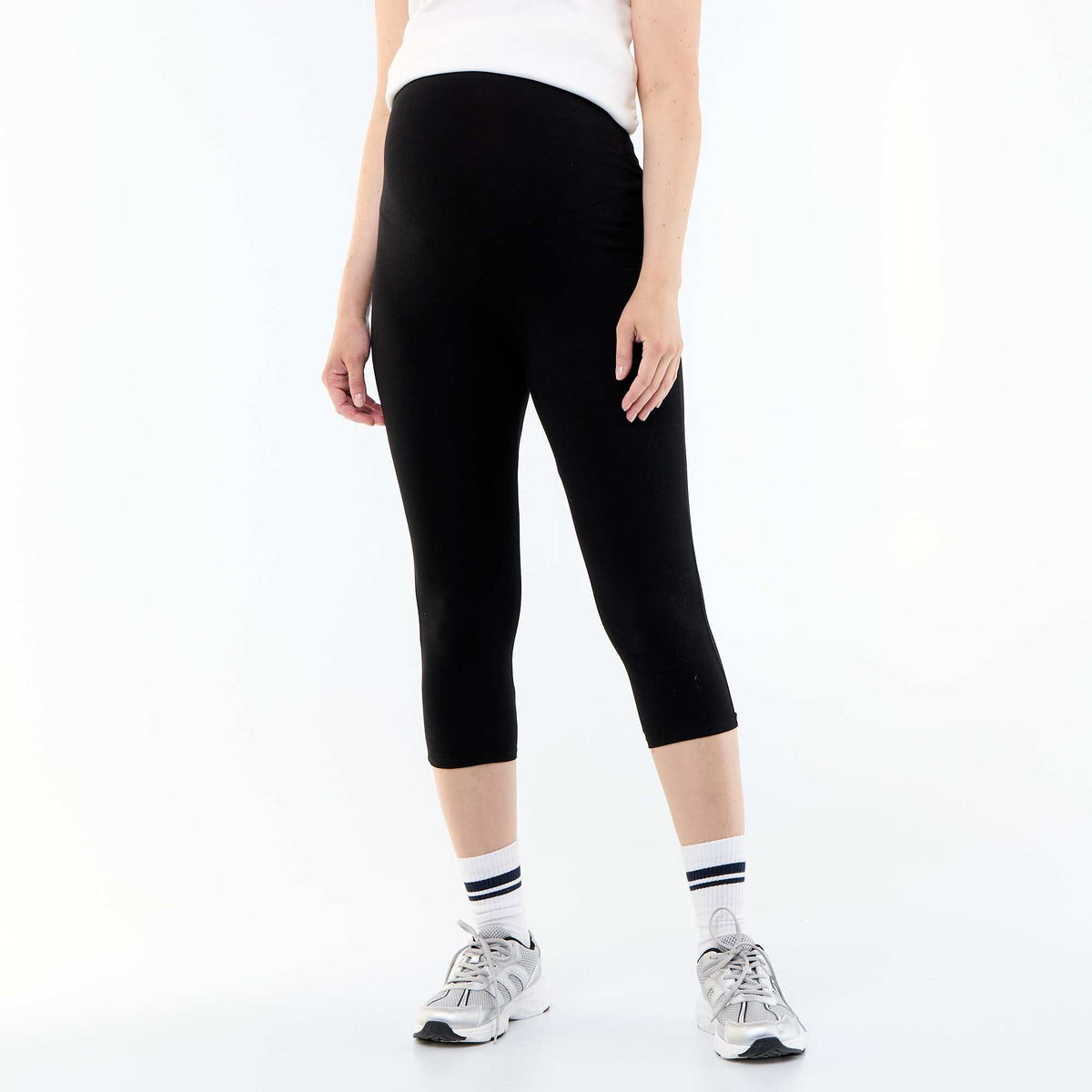 Legging 7/8ème grossesse NOIR