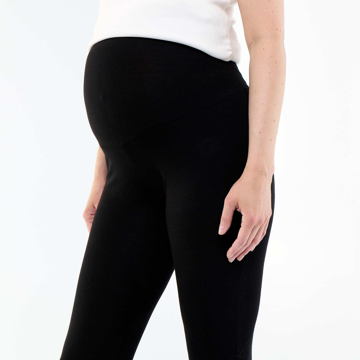 Legging 7/8ème grossesse NOIR
