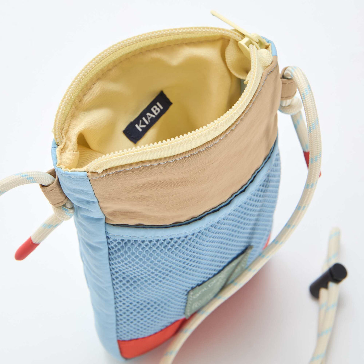 Pochette téléphone en tissu BLEU