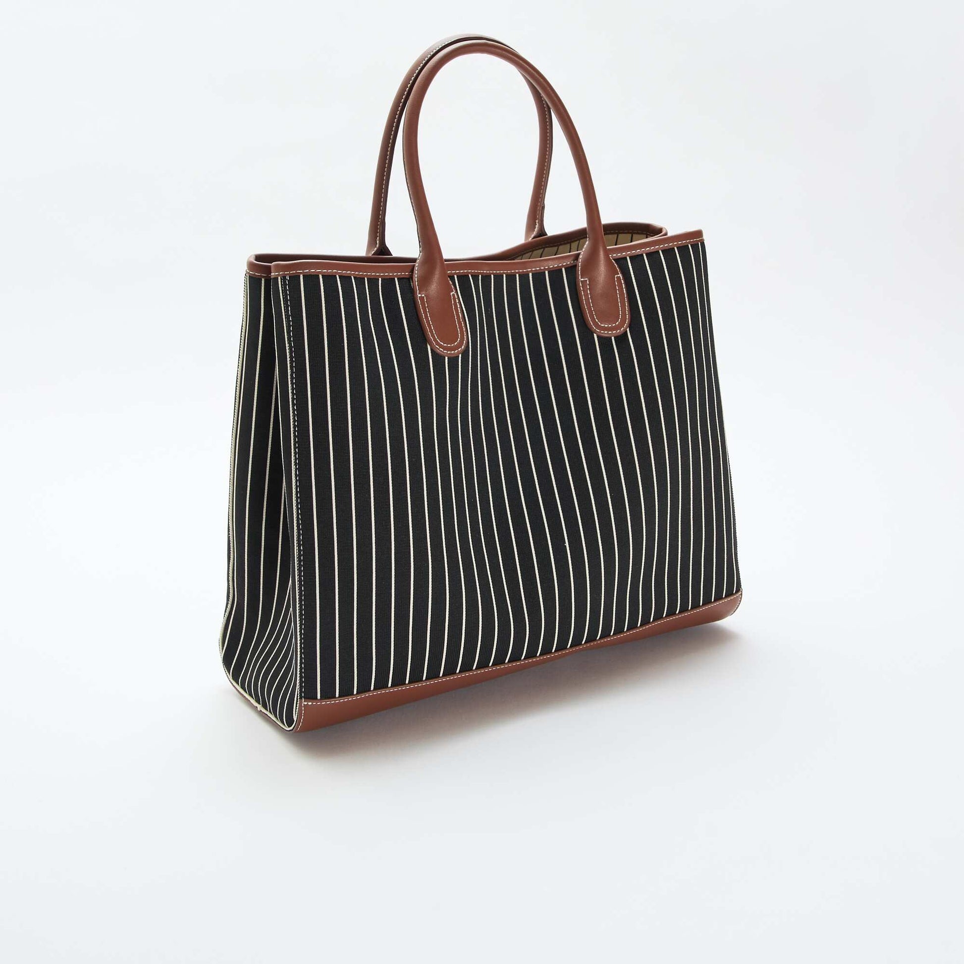 Sac cabas en tissu NOIR
