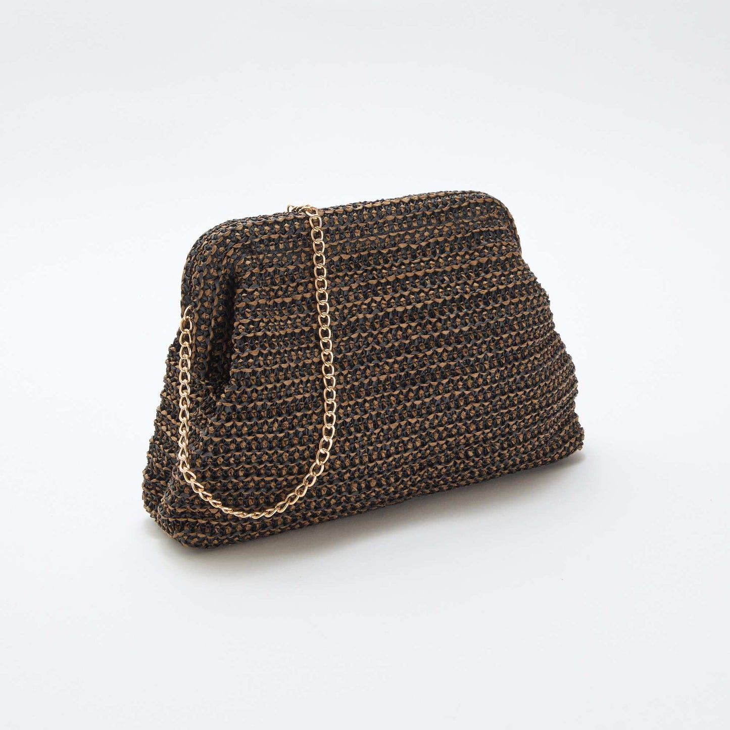 Sac forme bourse MARRON