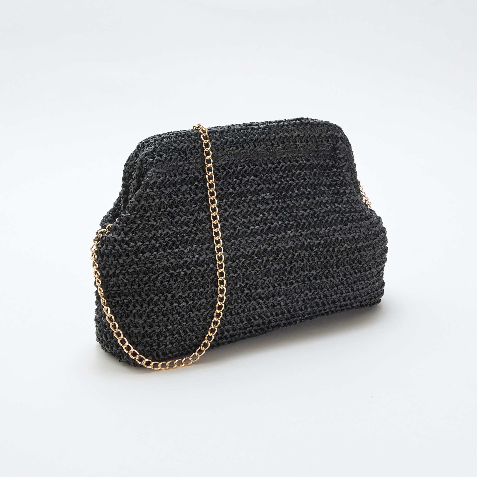 Sac forme bourse NOIR
