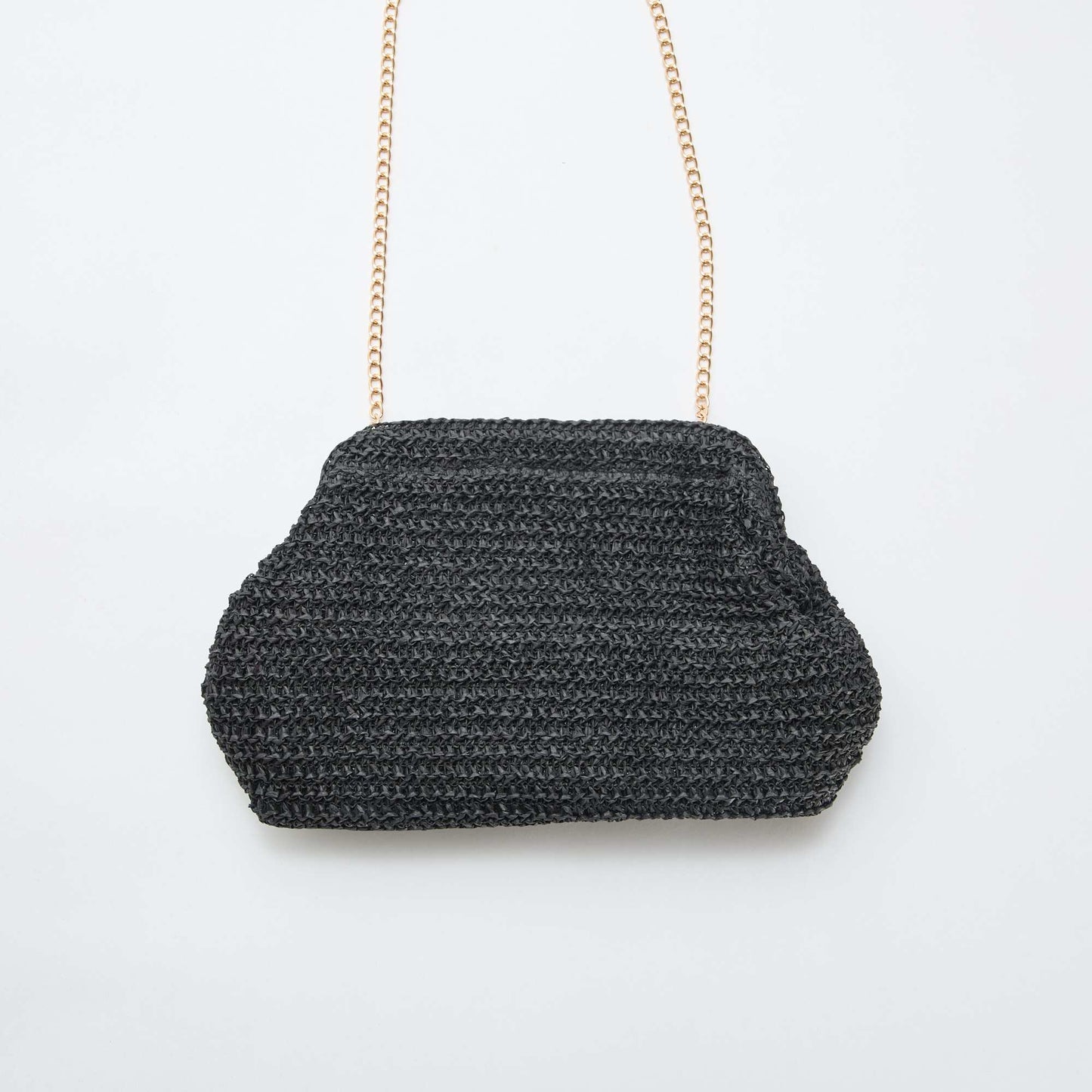 Sac forme bourse NOIR