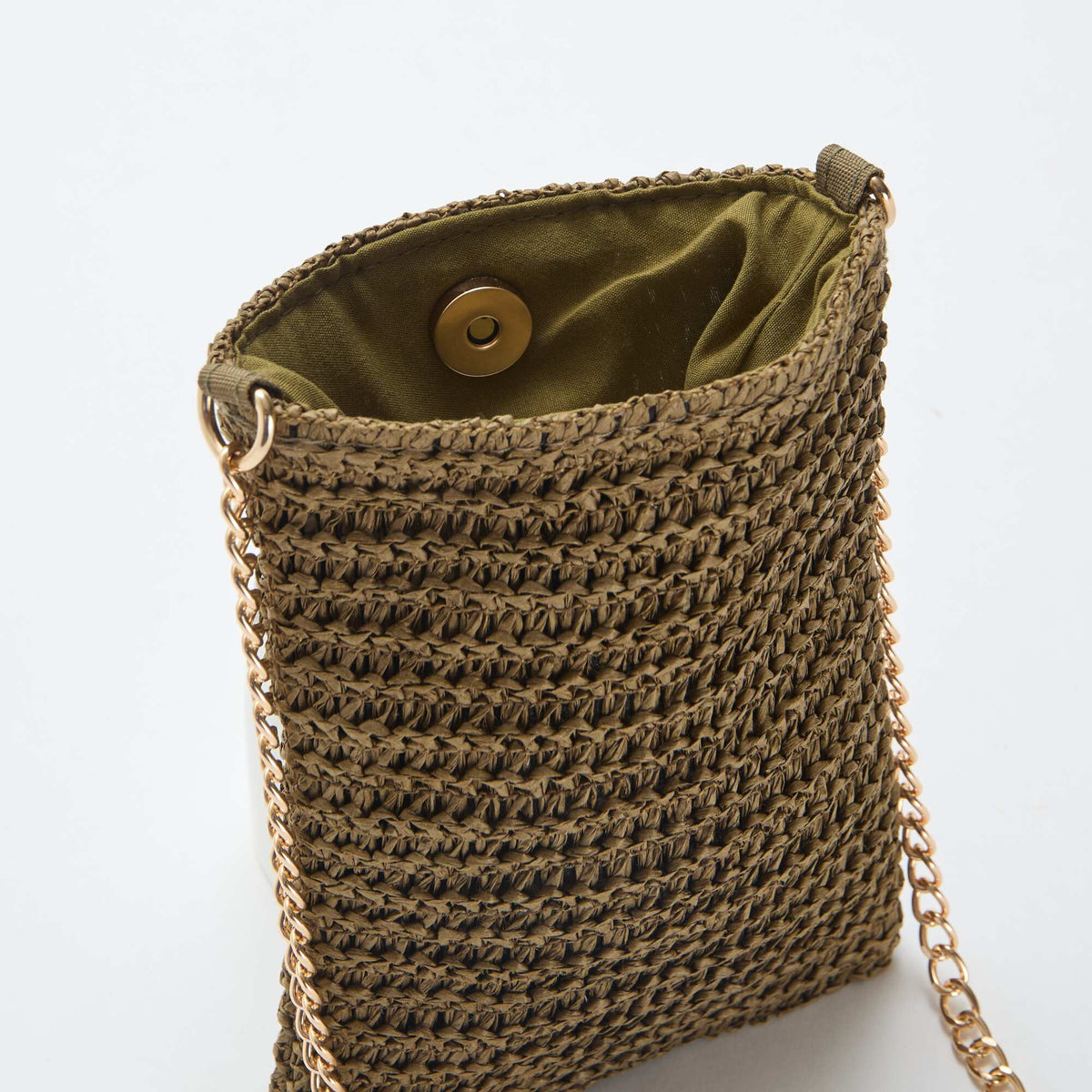 Pochette de téléphone à bandoulière KAKI