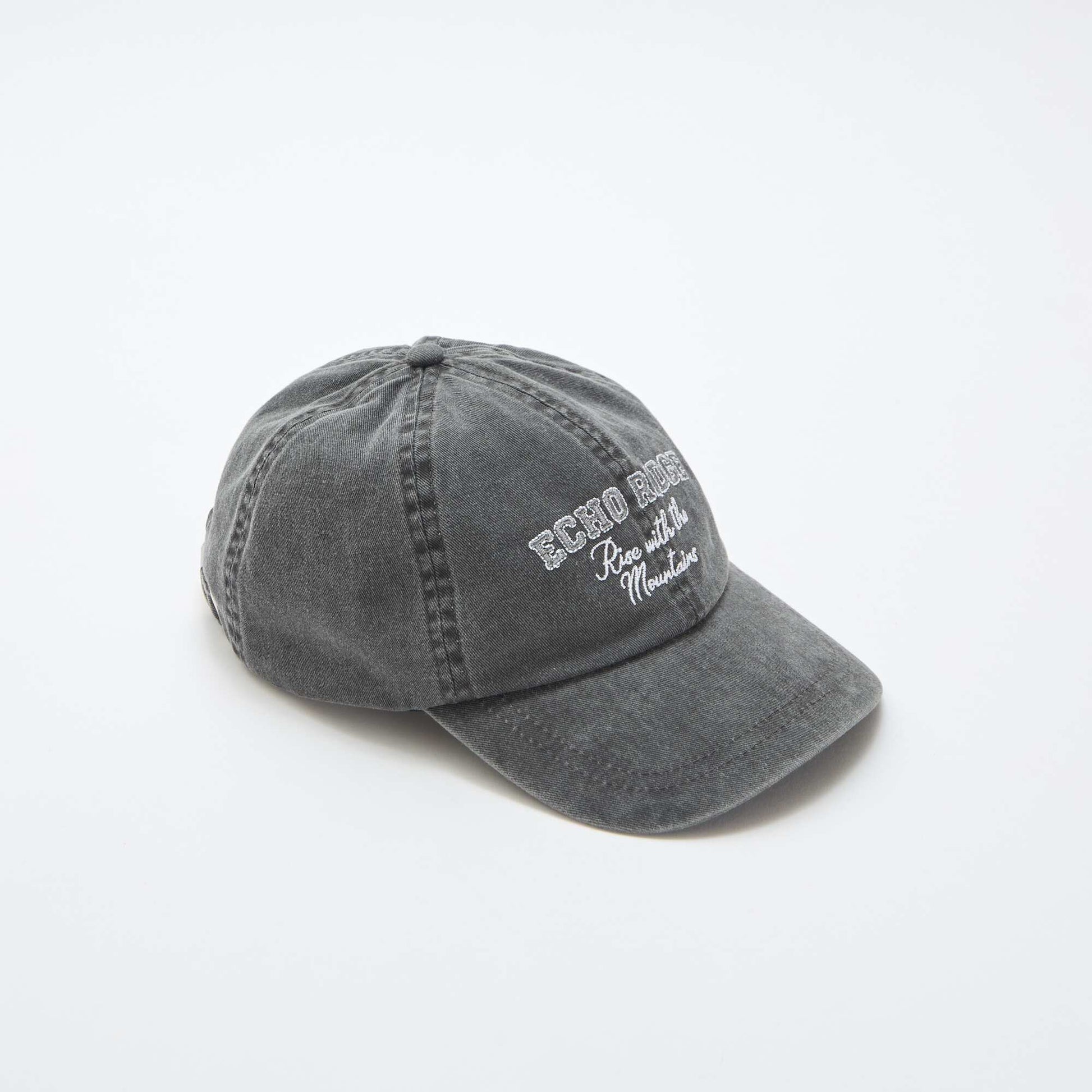 Casquette baseball en coton NOIR
