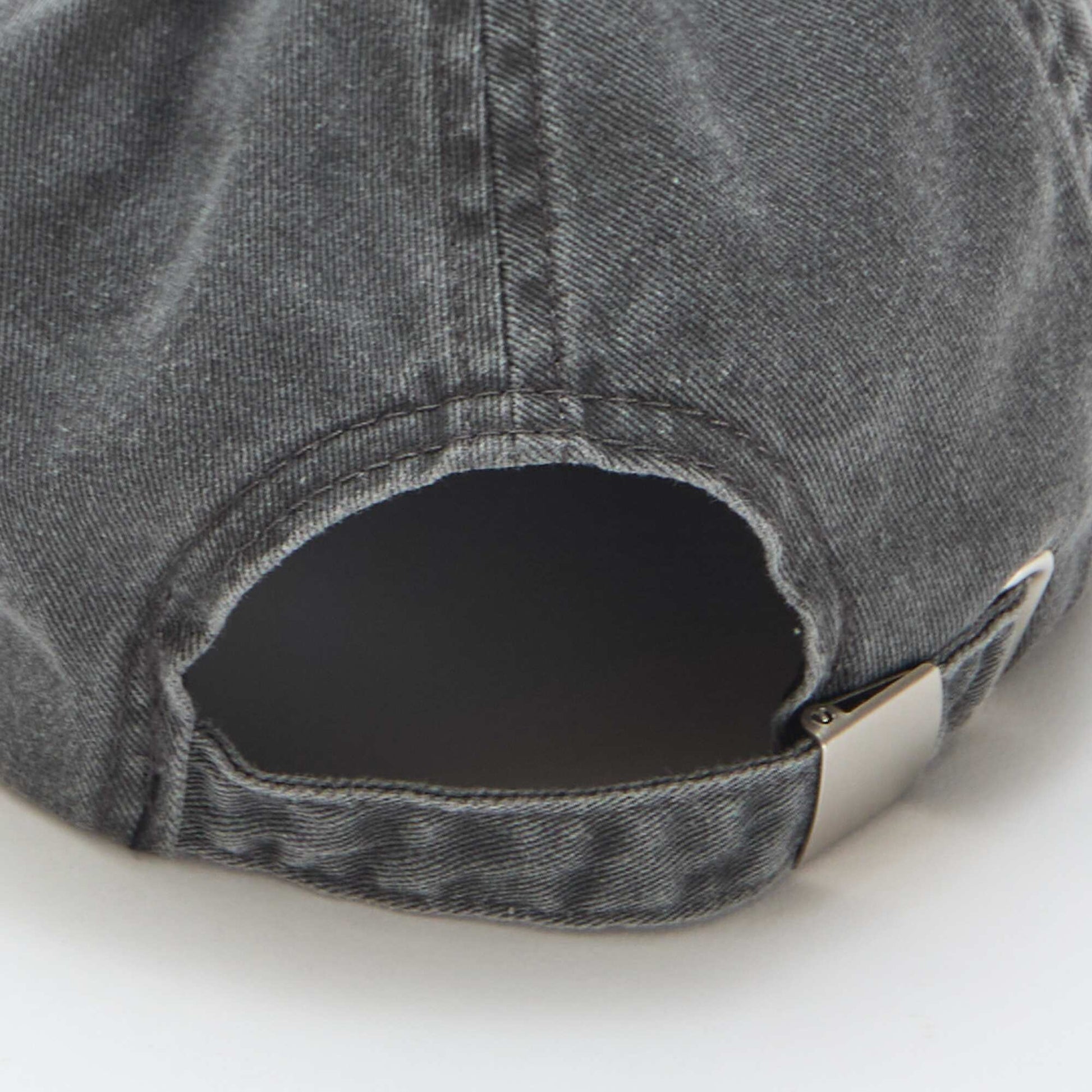 Casquette baseball en coton NOIR