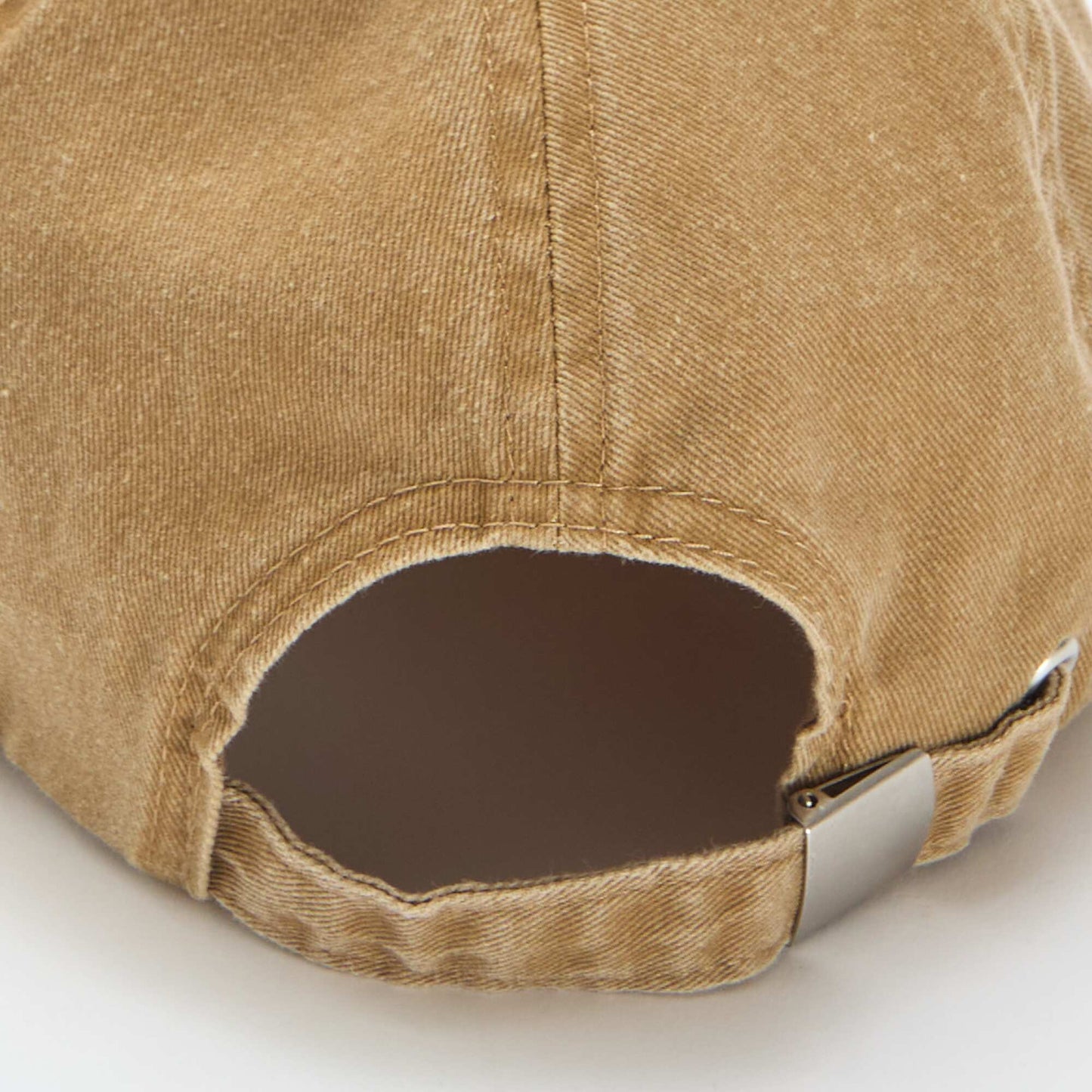 Casquette baseball en coton MARRON