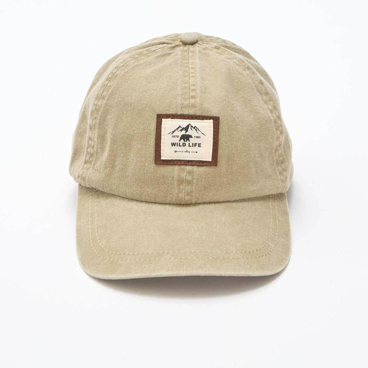 Casquette en tissu BEIGE