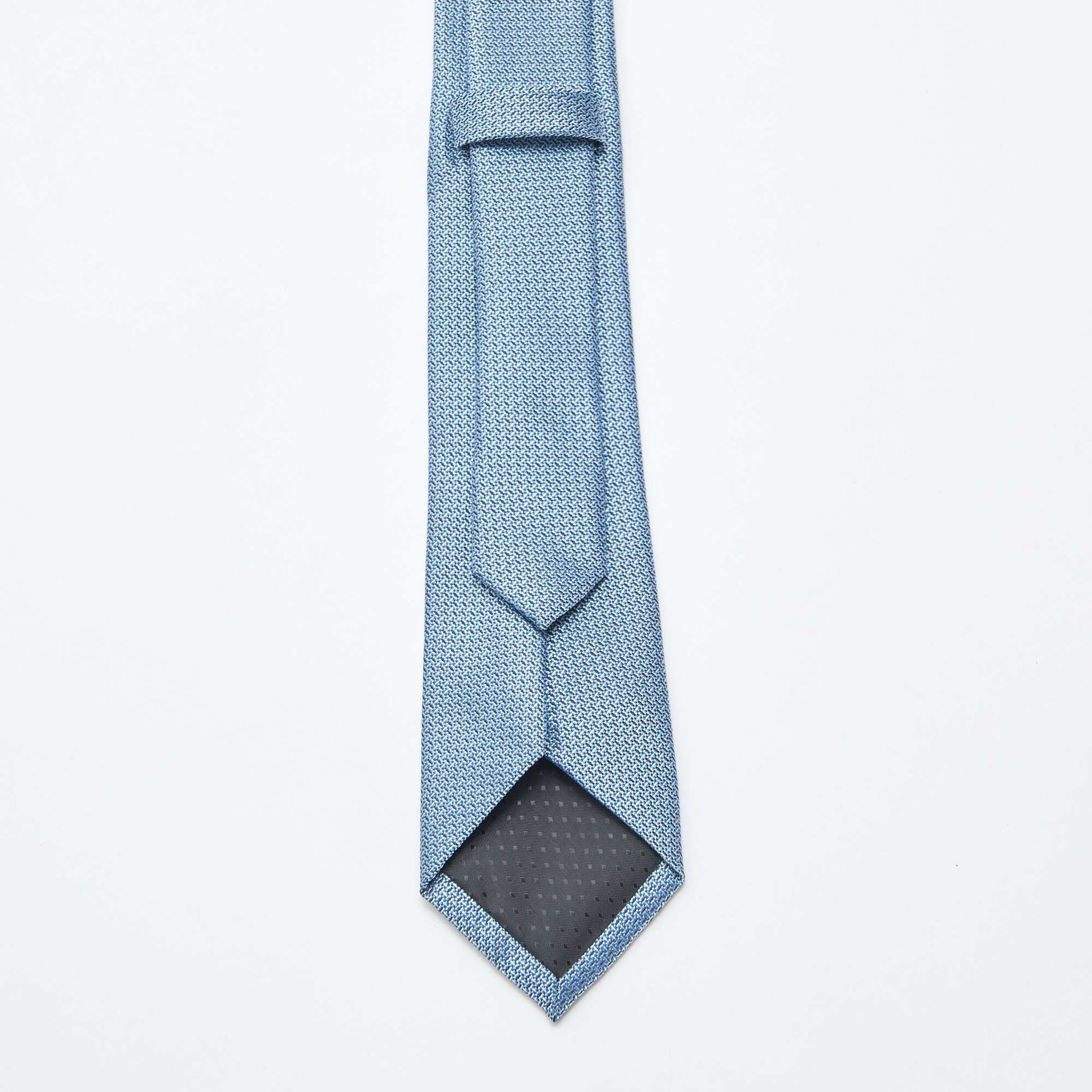 Cravate en satin BLEU
