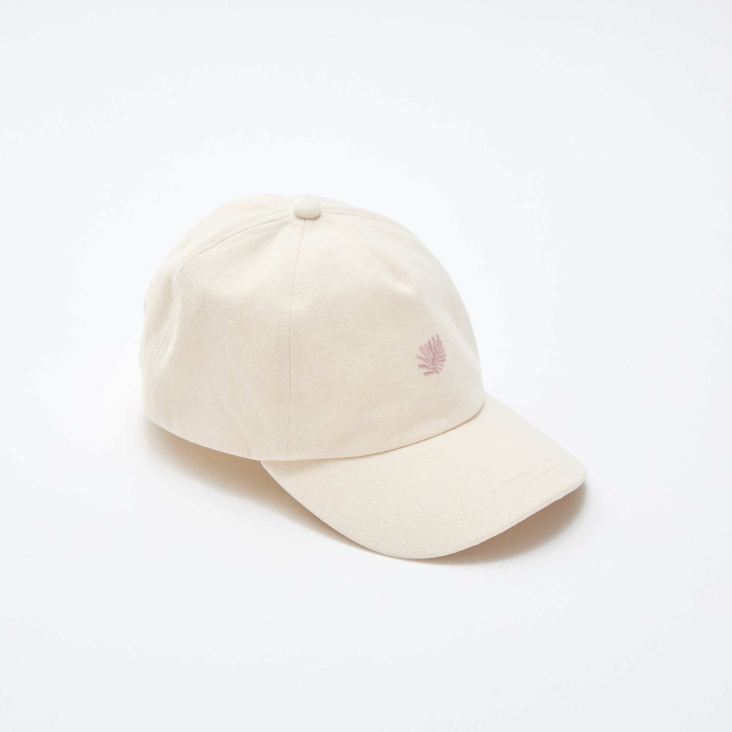 Casquette baseball en coton BEIGE