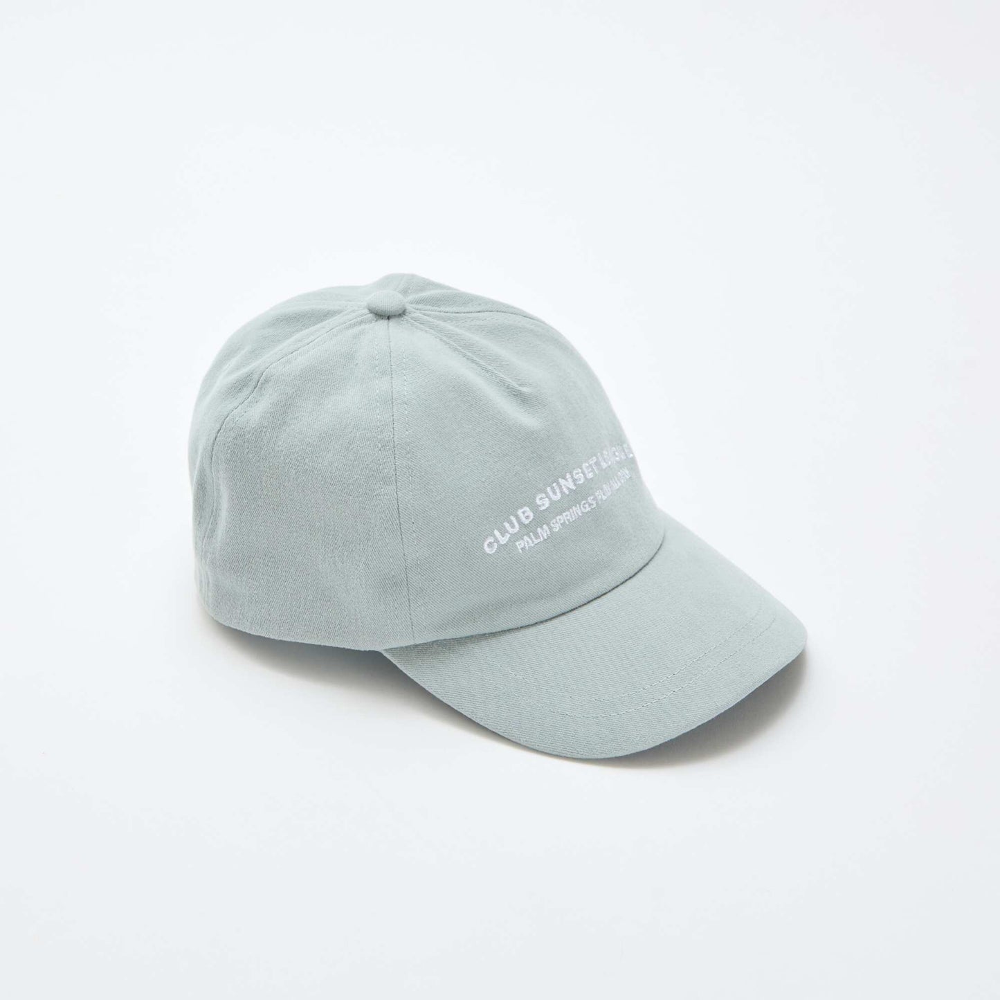 Casquette baseball en coton VERT