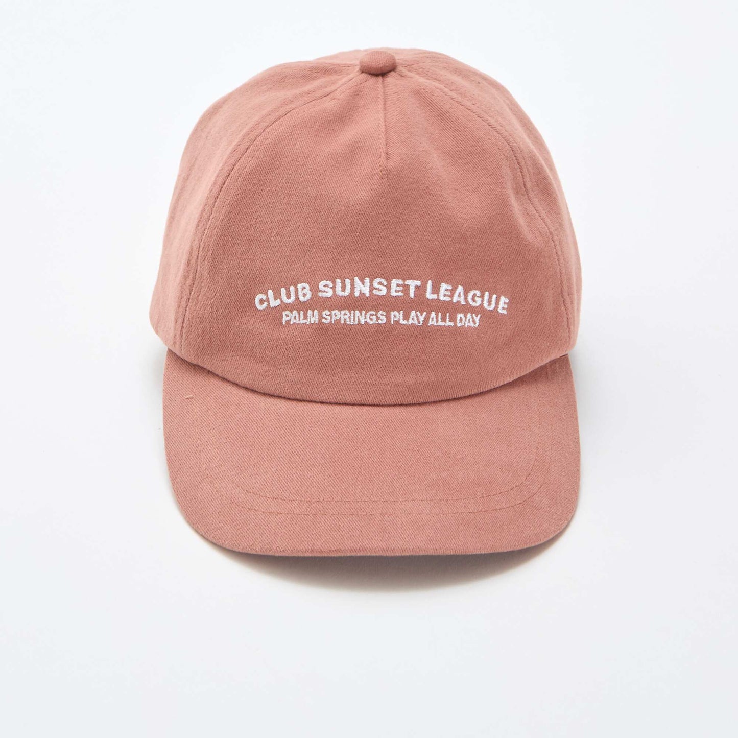 Casquette baseball en coton ORANGE