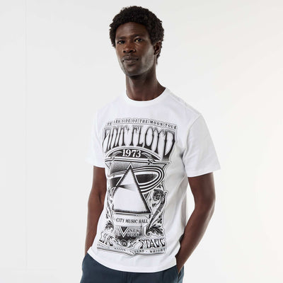 T-shirt 'Pink Floyd' à manches courtes BLANC