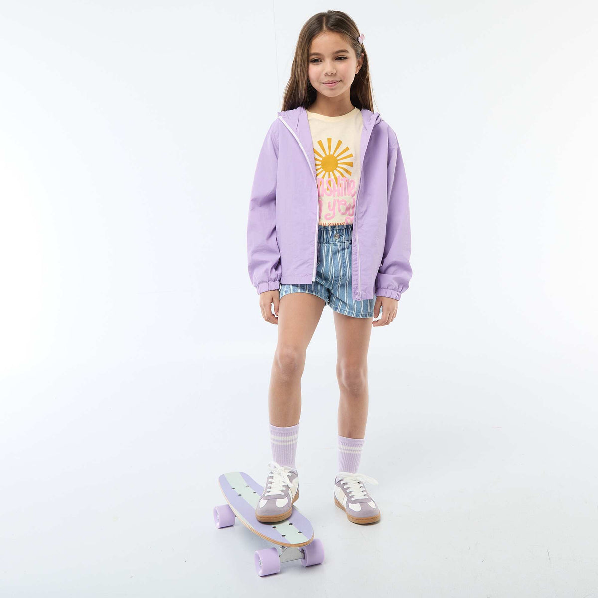 Short en jean paper bag BLEU