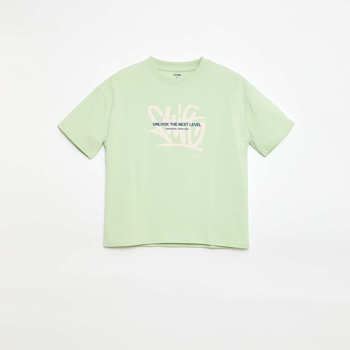 T-shirt oversize fantaisie VERT