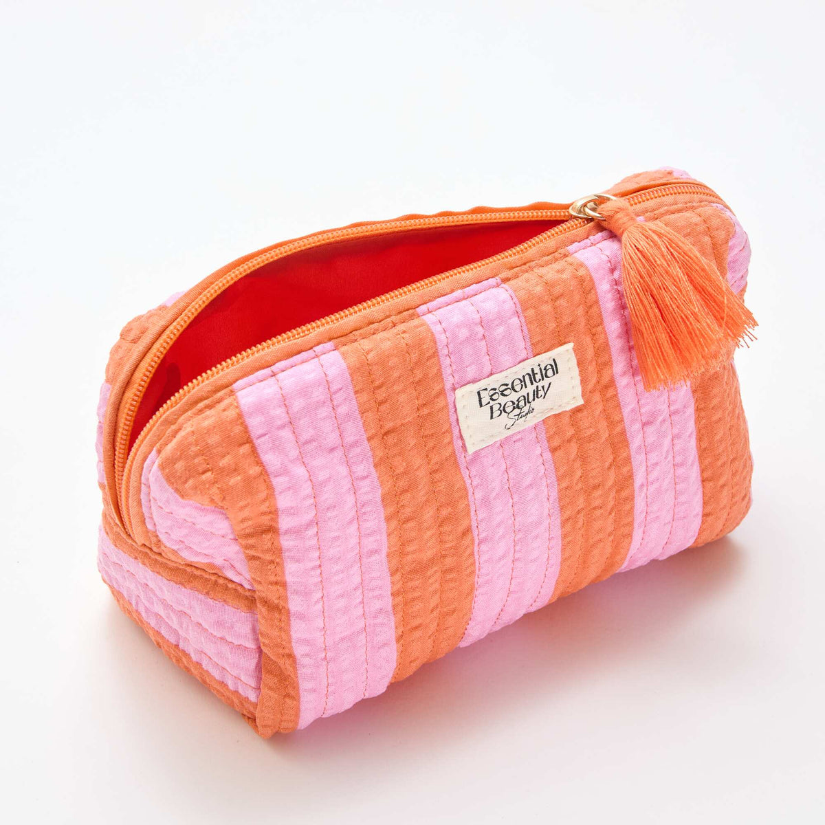 Trousse imprimée et zippée ORANGE