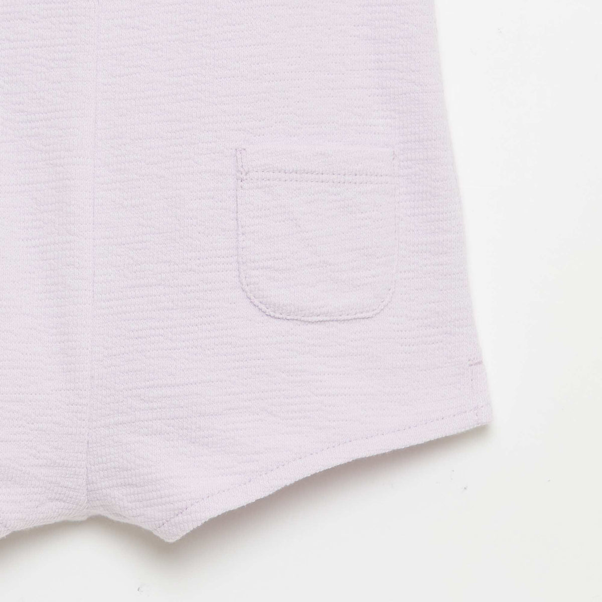 Combinaison short en baby Terry VIOLET