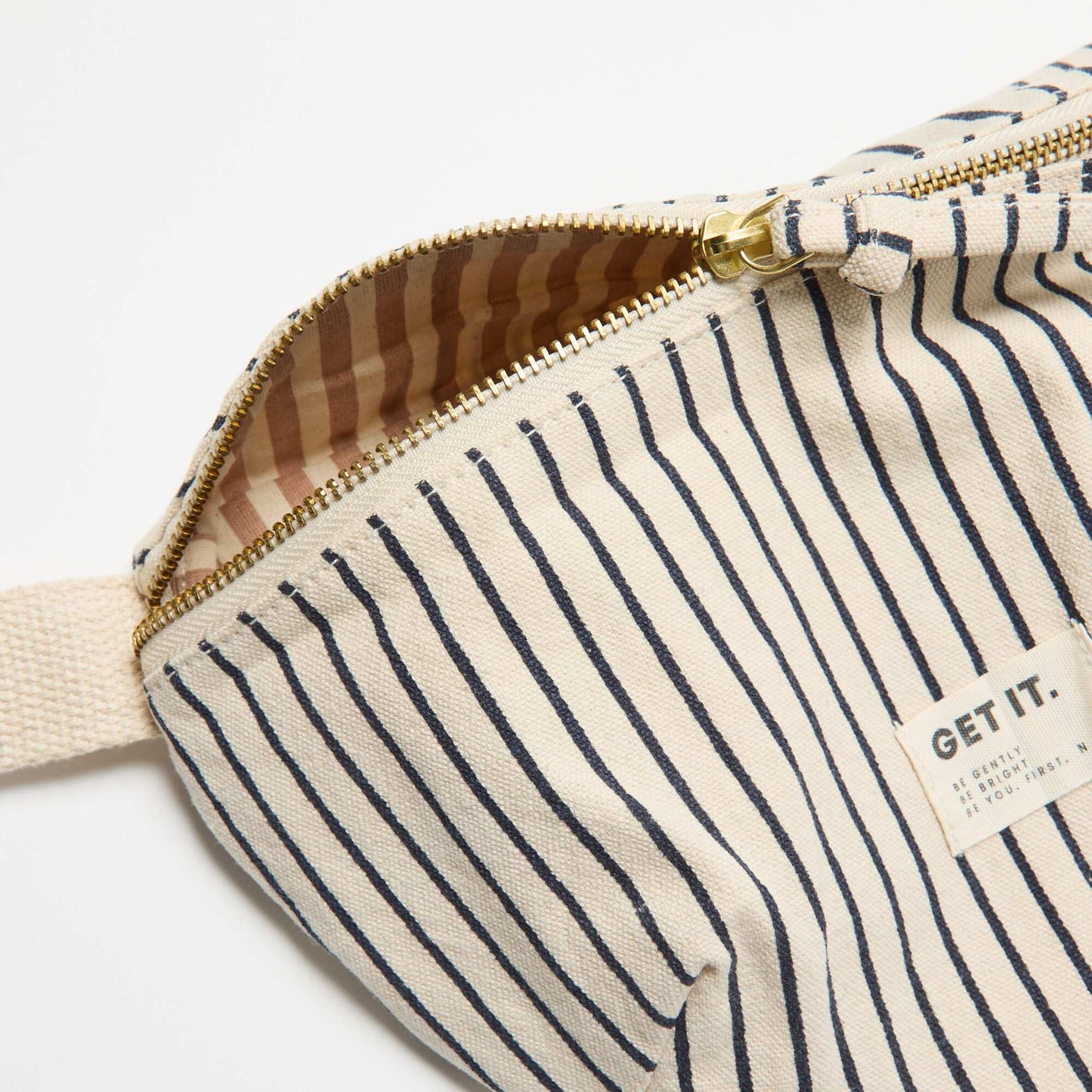 Banane en tissu imprimé BLEU