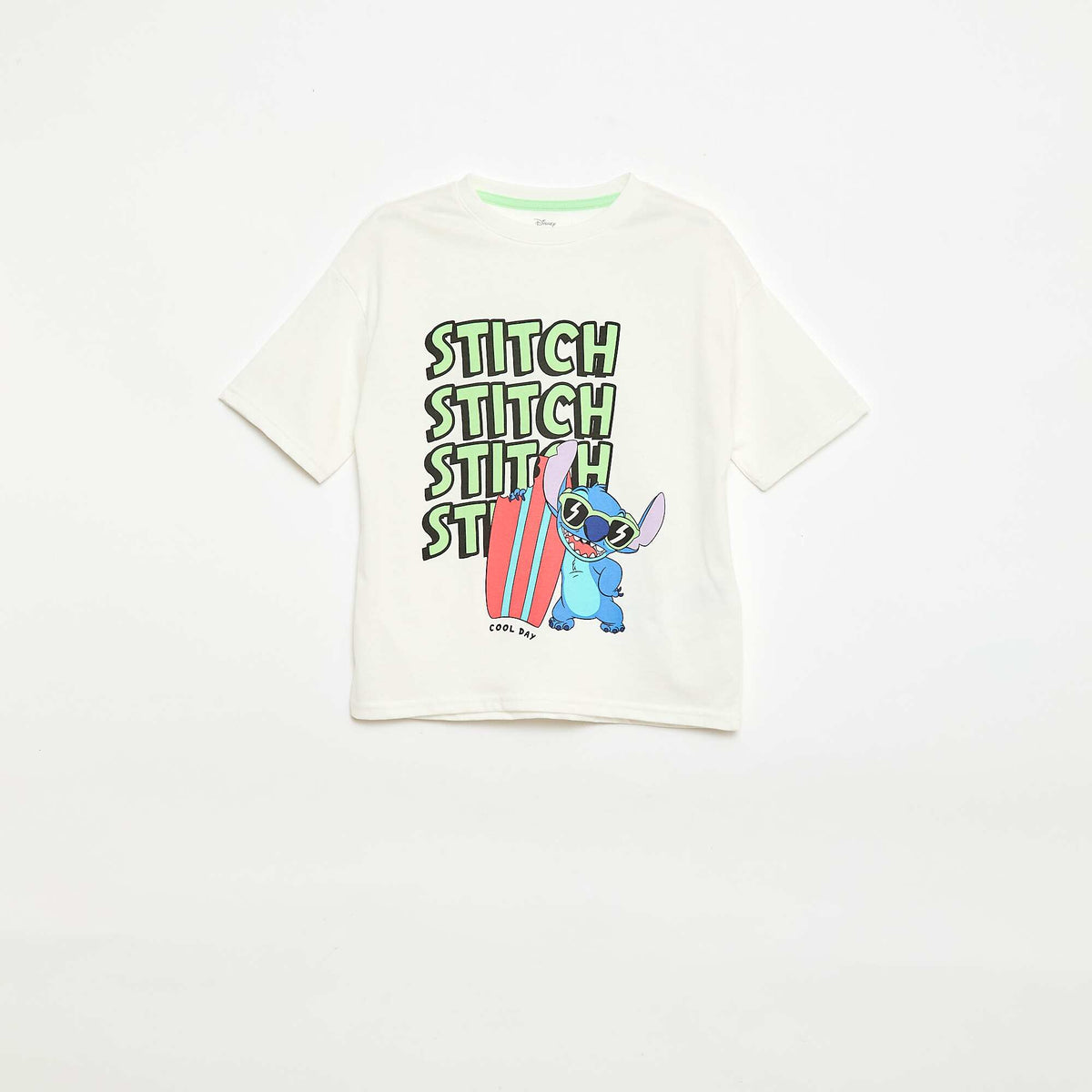 Ensemble T-shirt + bermuda 'Disney' - 2 pièces BLANC