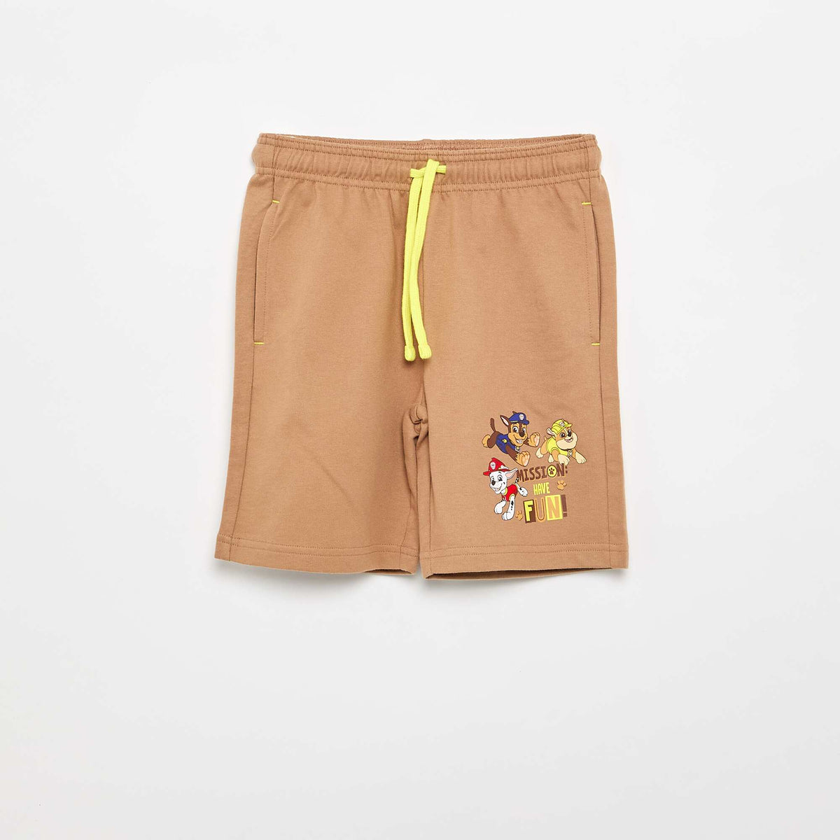 Ensemble short + T-shirt 'Pat' Patrouille' BLANC