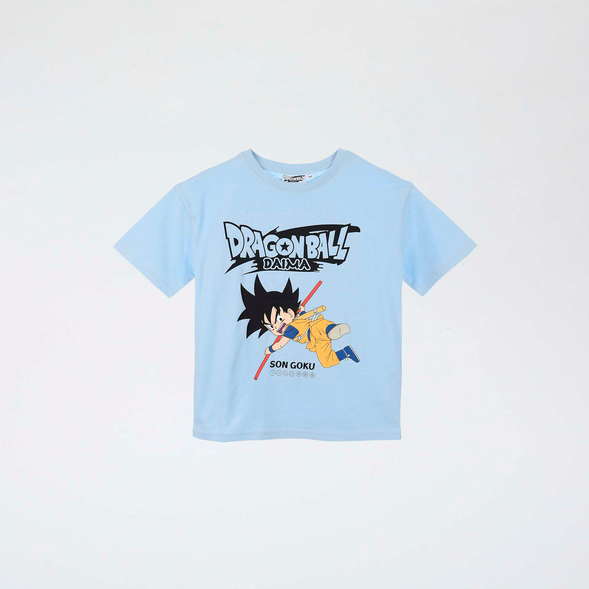Tee-shirt à manches courtes imprimé 'Dragon ball Z' BLEU