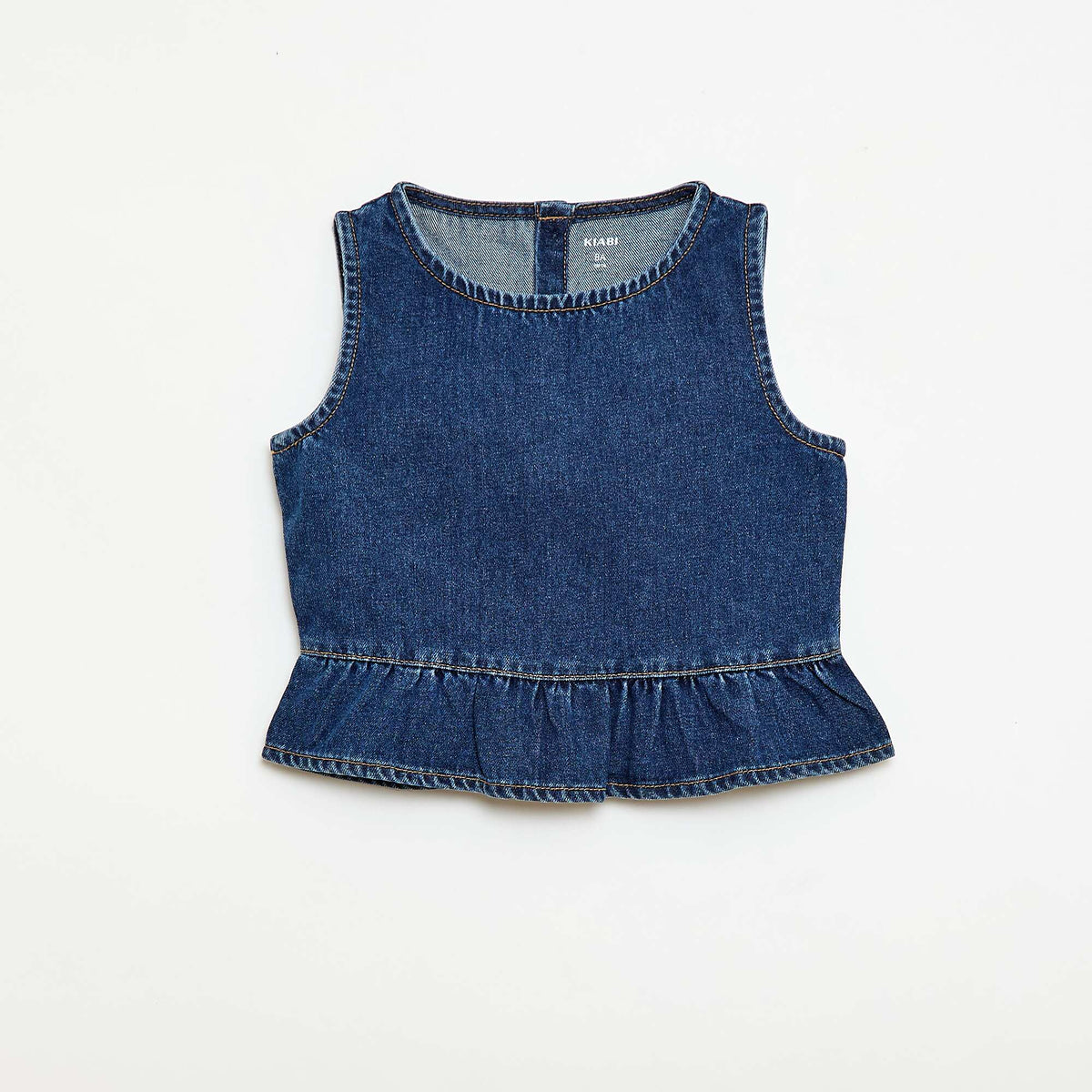 Top sans manches BLEU