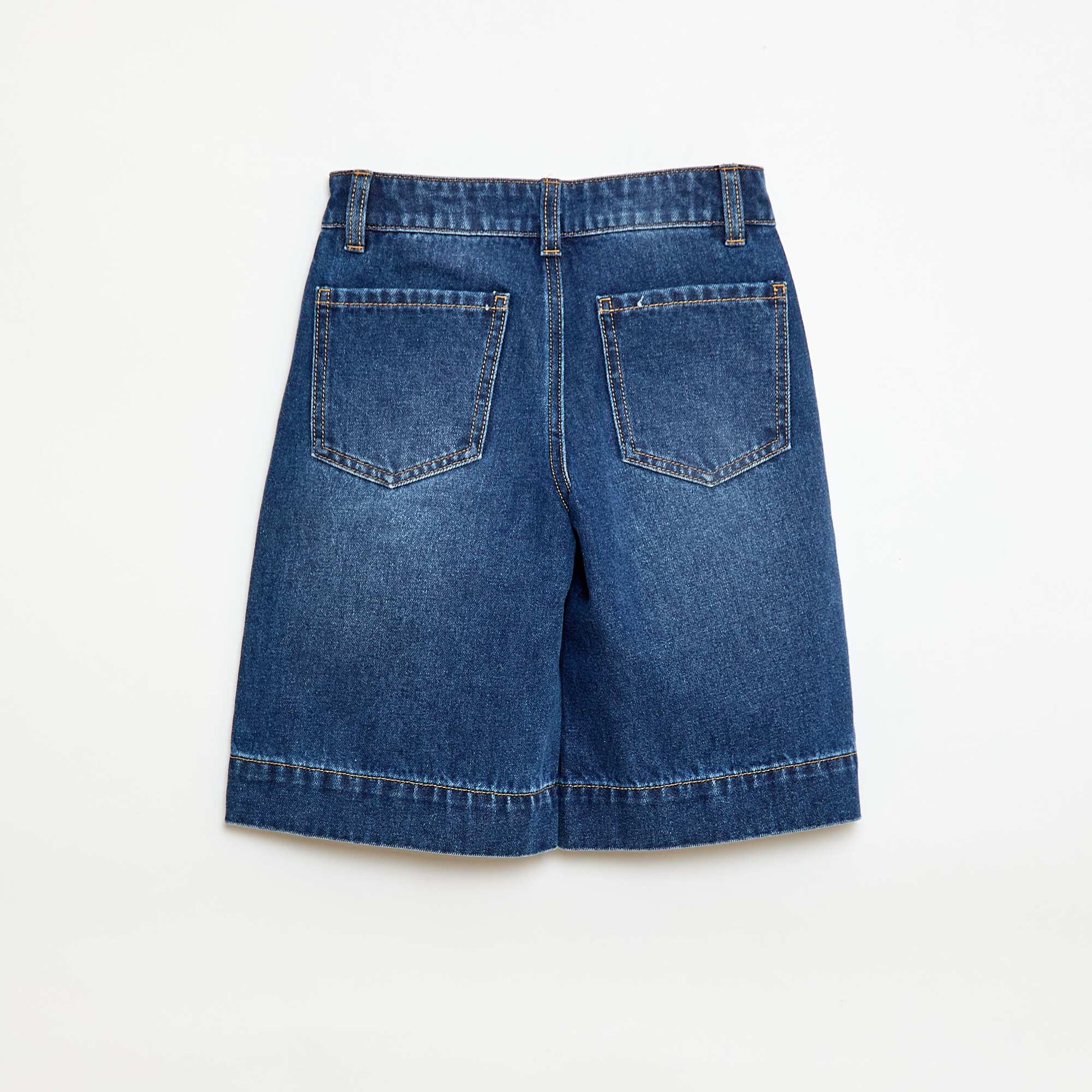 Bermuda en jean BLEU